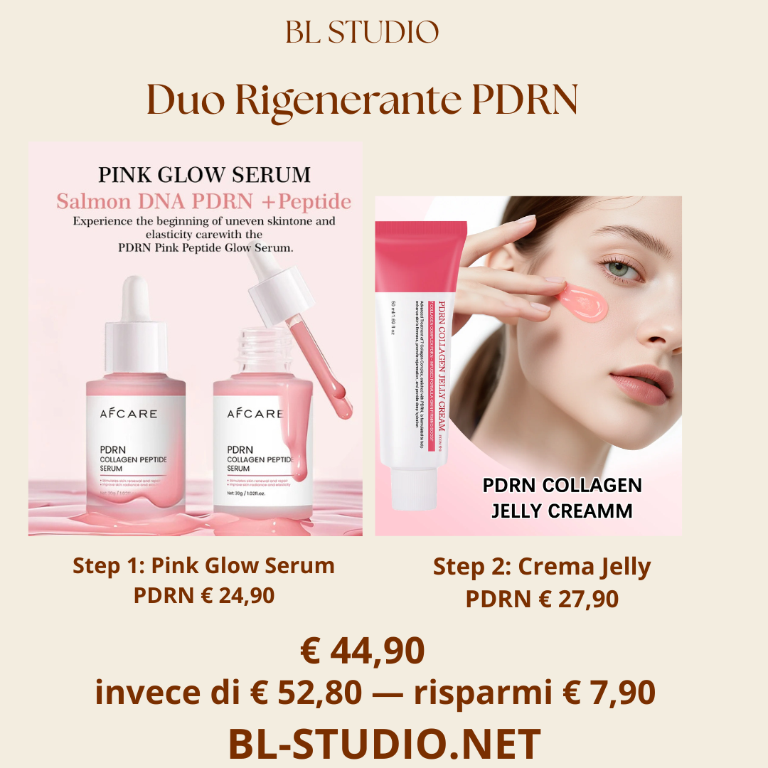 Duo Rigenerante PDRN | Pink Glow + Crema Jelly BL Studio