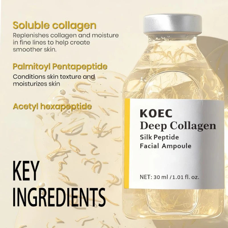 Siero Lifting Viso ai Peptidi di Collagene Coreano — Rassodante Anti-Età | BL Studio