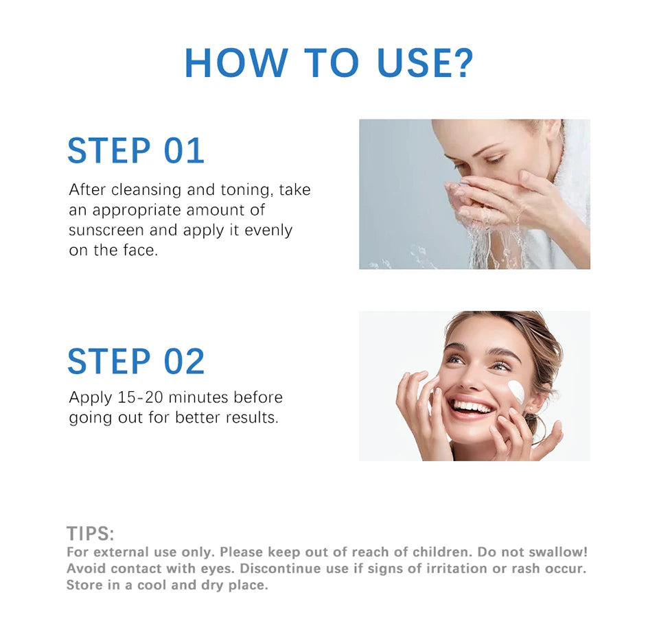 Siero Solare K-Beauty SPF50+ Centella & Niacinamide — Protezione Quotidiana per una Pelle Luminosa