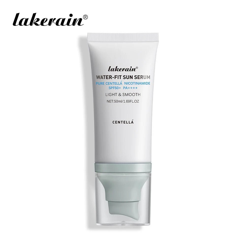 Siero Solare K-Beauty SPF50+ Centella & Niacinamide — Protezione Quotidiana per una Pelle Luminosa