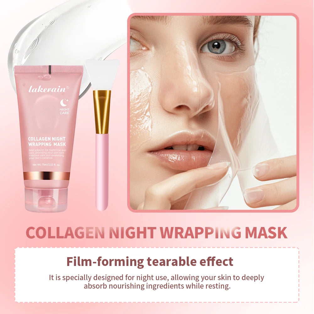 Maschera Viso al Collagene Coreano — Lifting Intensivo Anti-Rughe | BL Studio