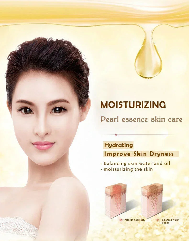 Duo Crema Viso alla Perla | Idratante & Rassodante Luxury | BL Studio