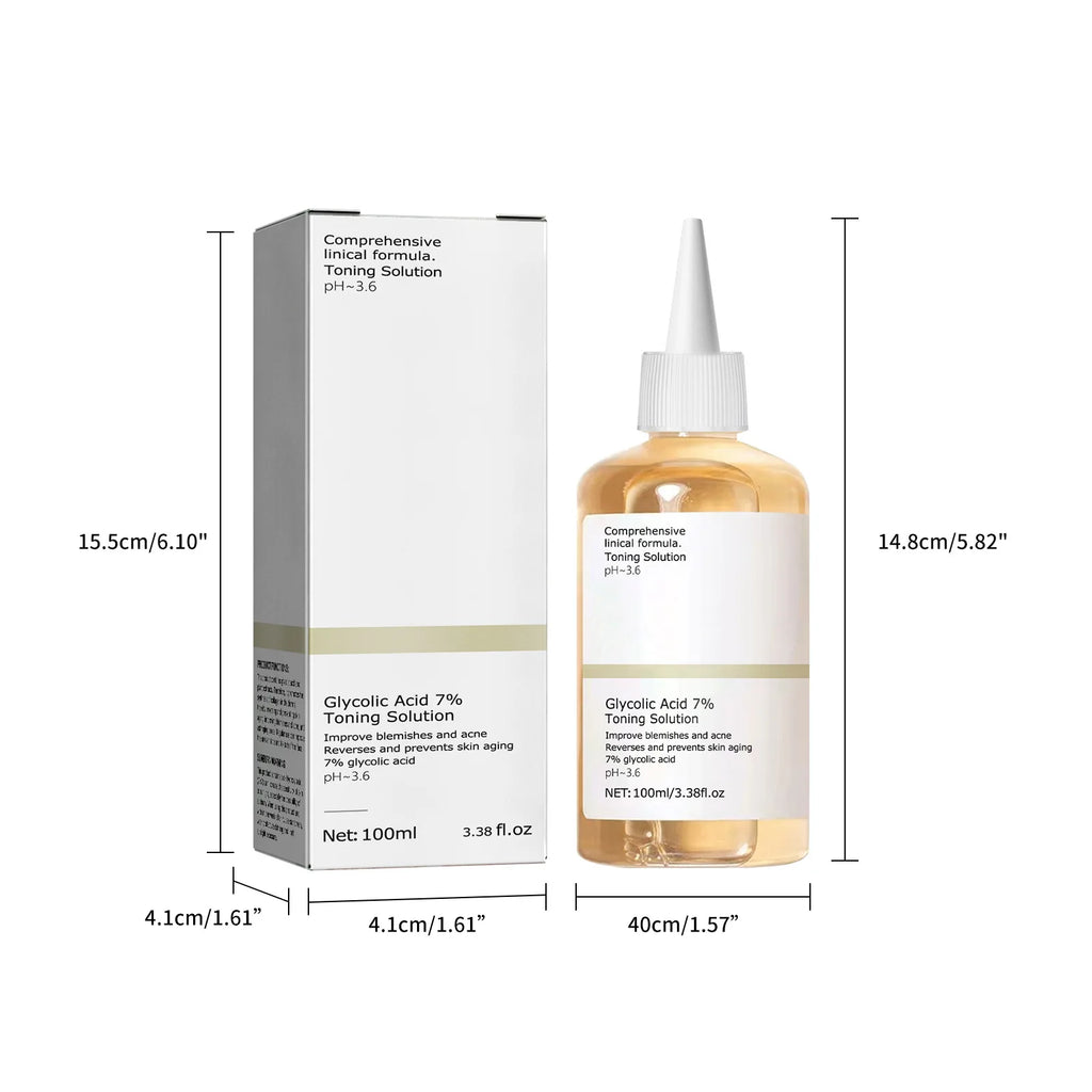 Tonico Levigante Coreano - Effetto Glow al 7% Acido Glicolico
