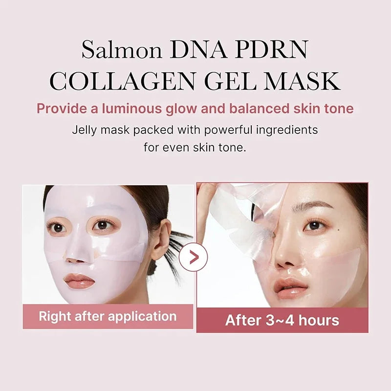 Maschera Hydrogel PDRN al Salmone — Lifting & Anti-Età Coreana | BL Studio