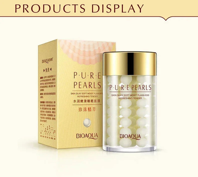 Duo Crema Viso alla Perla | Idratante & Rassodante Luxury | BL Studio