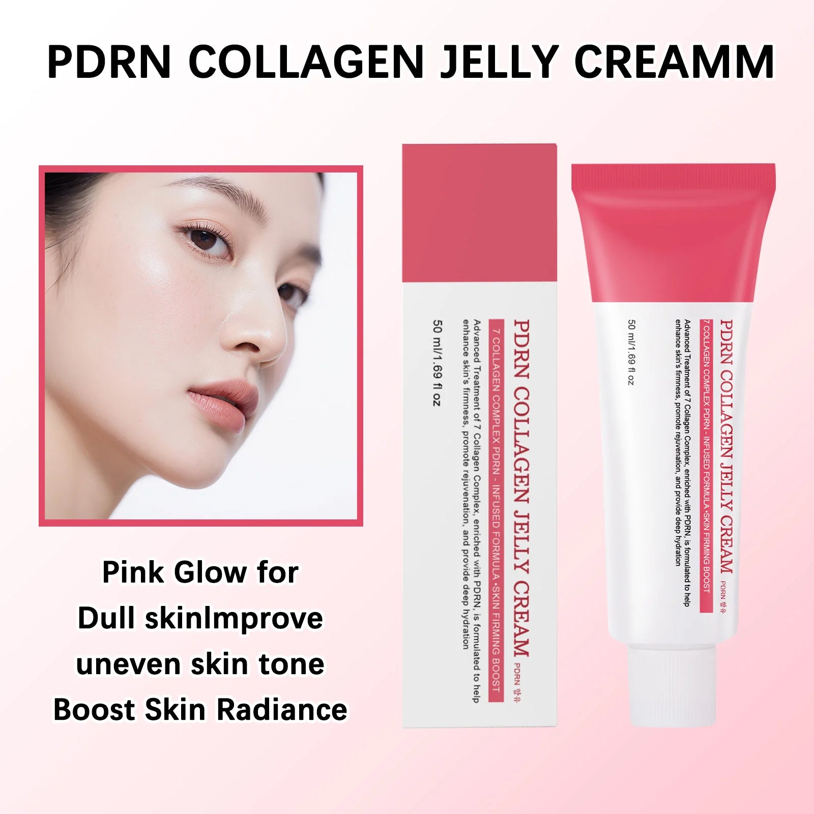 Crema Viso Jelly al PDRN & Collagene Coreano