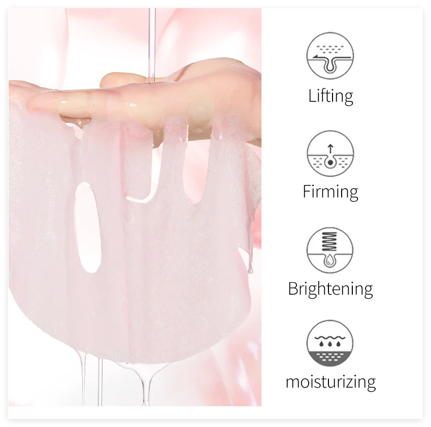 Maschera Hydrogel PDRN al Salmone — Lifting & Anti-Età Coreana | BL Studio