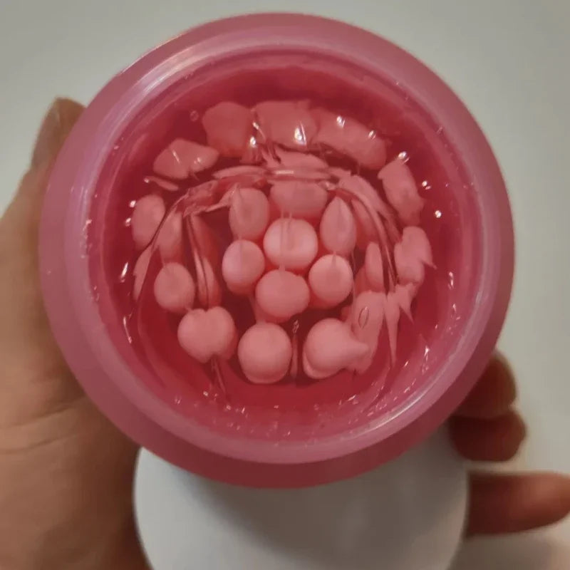 Crema Viso al Collagene Rosa PDRN & Niacinamide — K-Beauty Anti-Età per una Pelle Luminosa e Uniforme