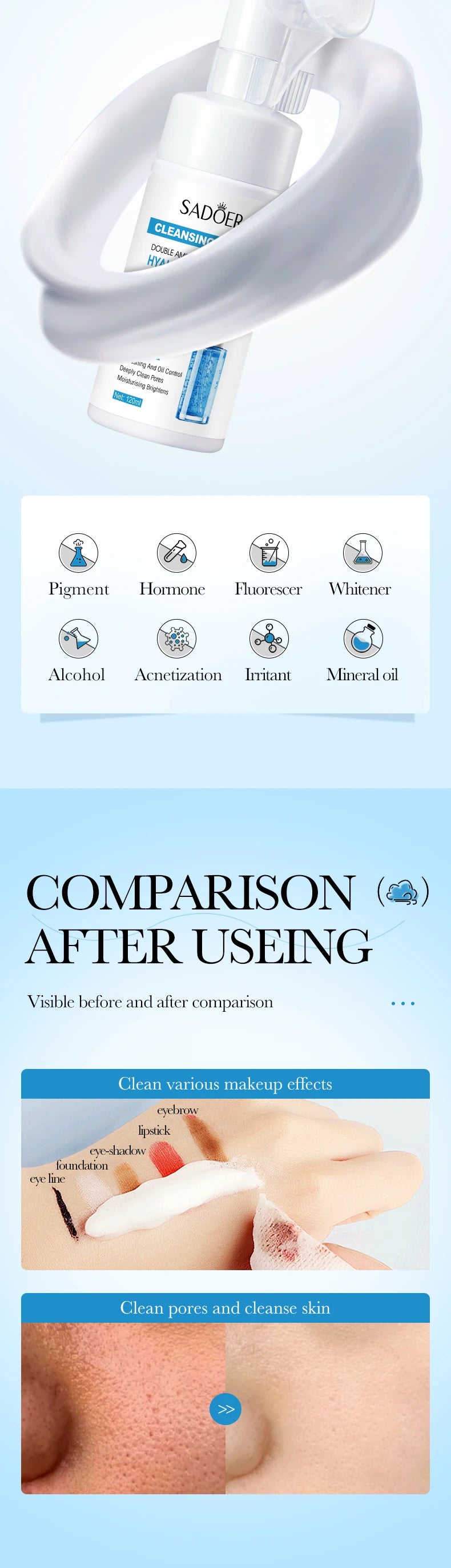 Mousse Detergente Viso all'Acido Ialuronico | BL Studio