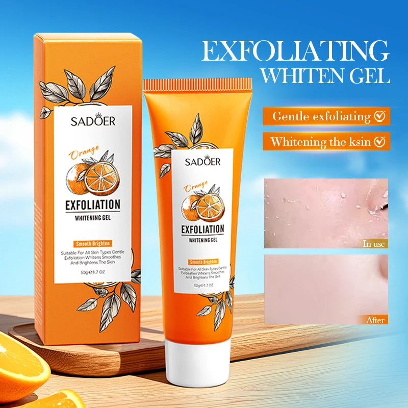 Scrub Viso Esfoliante all'Arancia SADOER | BL Studio