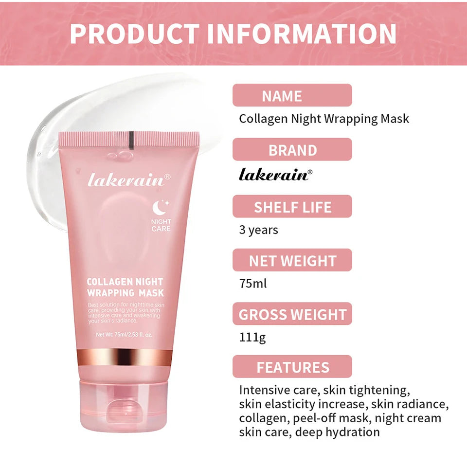 Maschera Viso al Collagene Coreano — Lifting Intensivo Anti-Rughe | BL Studio