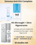 Sistema Anti-Età Completo BL Studio - Kit Microaghi + Siero Rigenerante